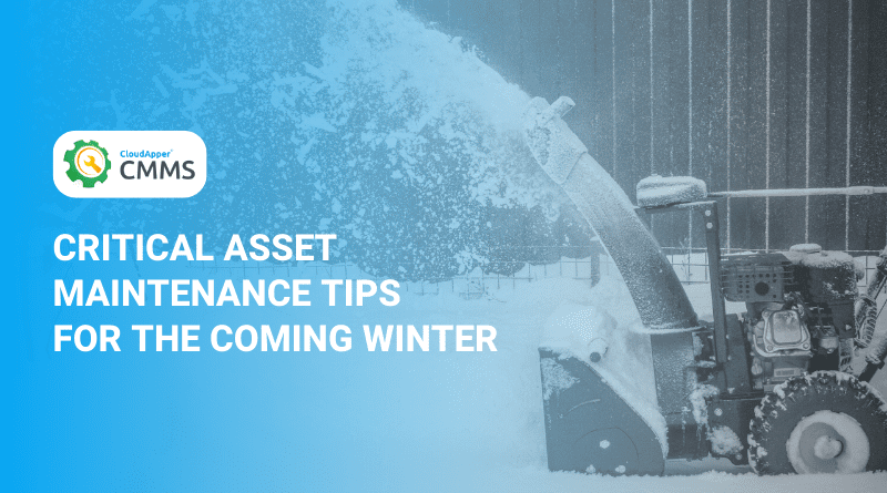 Critical asset maintenance tips for the coming winter