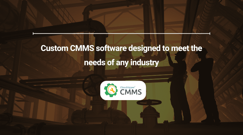 Custom CMMS software