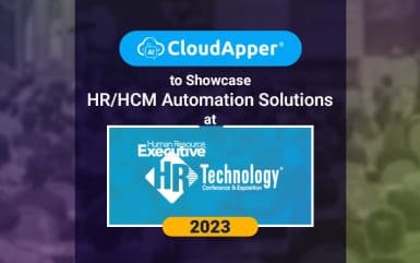 CloudApper to Showcase HR/HCM Automation Solutions at HR Tech 2023