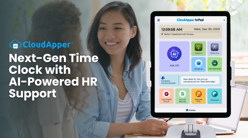 Next-Gen Time Clock with AI-Powered HR Support