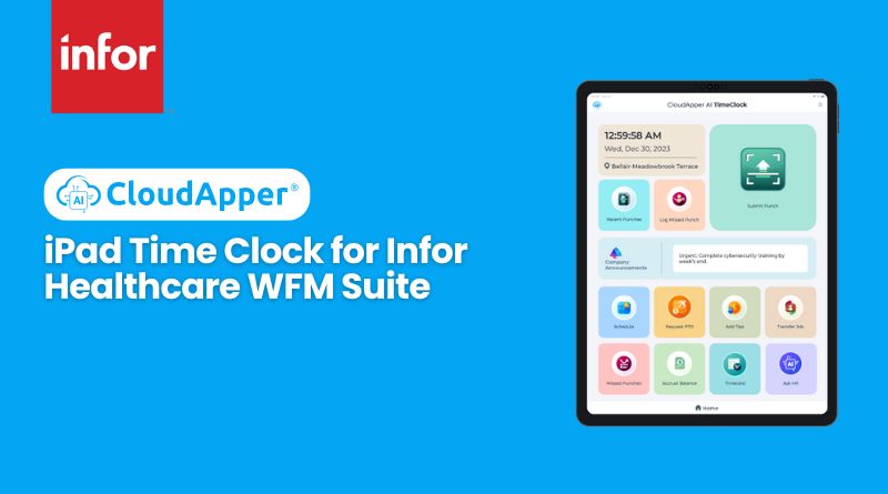 iPad Time Clock for Infor Healthcare WFM Suite