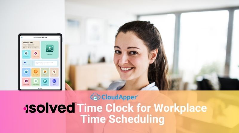 isolved Time Clock for Workplace Time Scheduling
