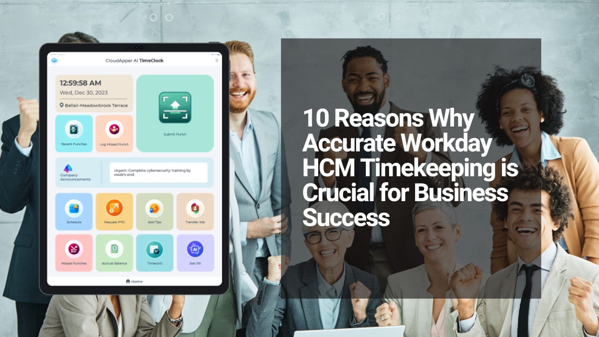 10 Reasons Why Accurate Workday HCM Timekeeping is Crucial for Business ...