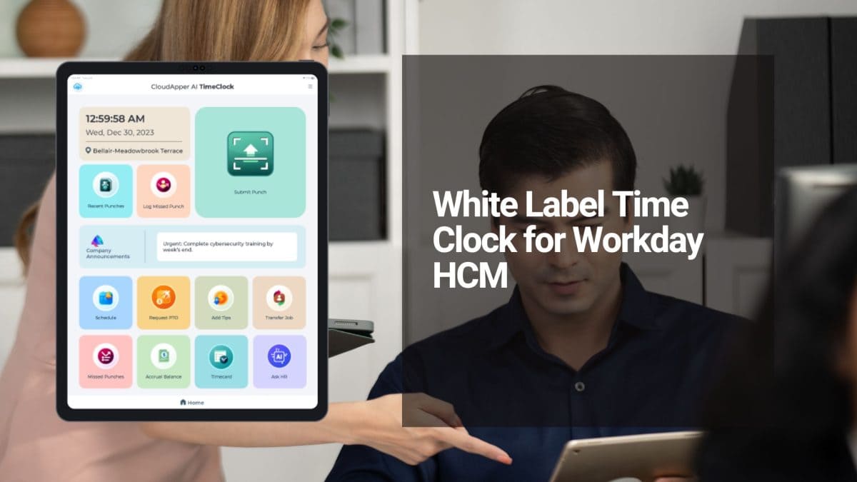 White Label Time Clock for Workday HCM