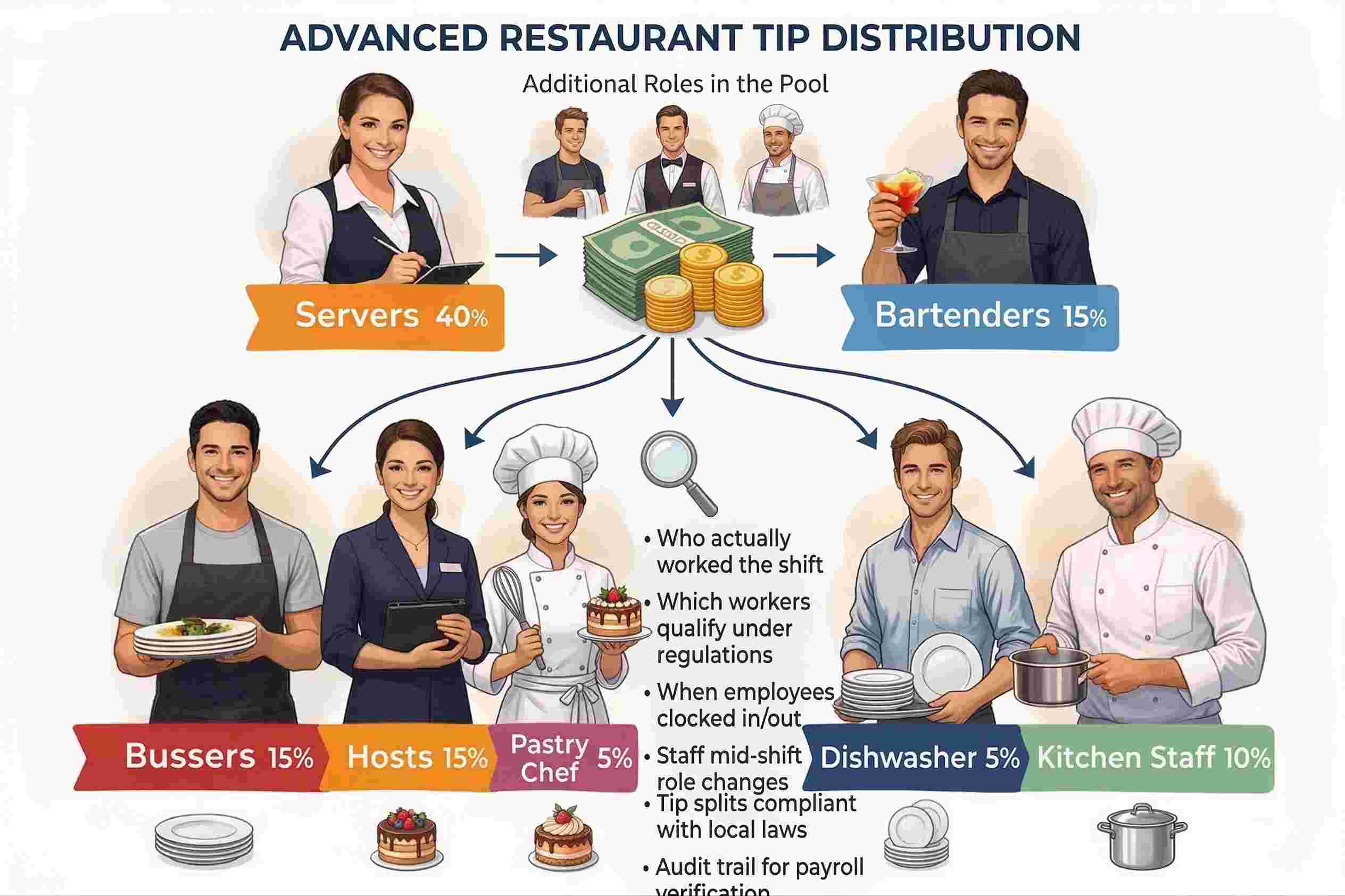 Real-Life Scenario Gratuity vs Tip Pooling