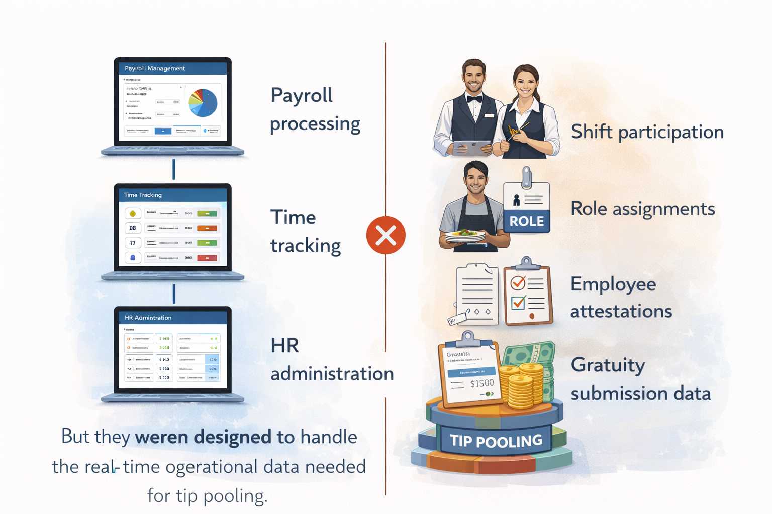 The Real Problem HCM Systems Weren’t Built for Tip Pooling