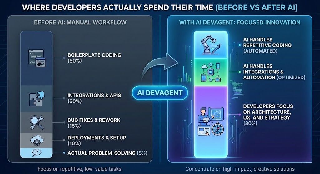 Where Developers Actually Spend Their Time