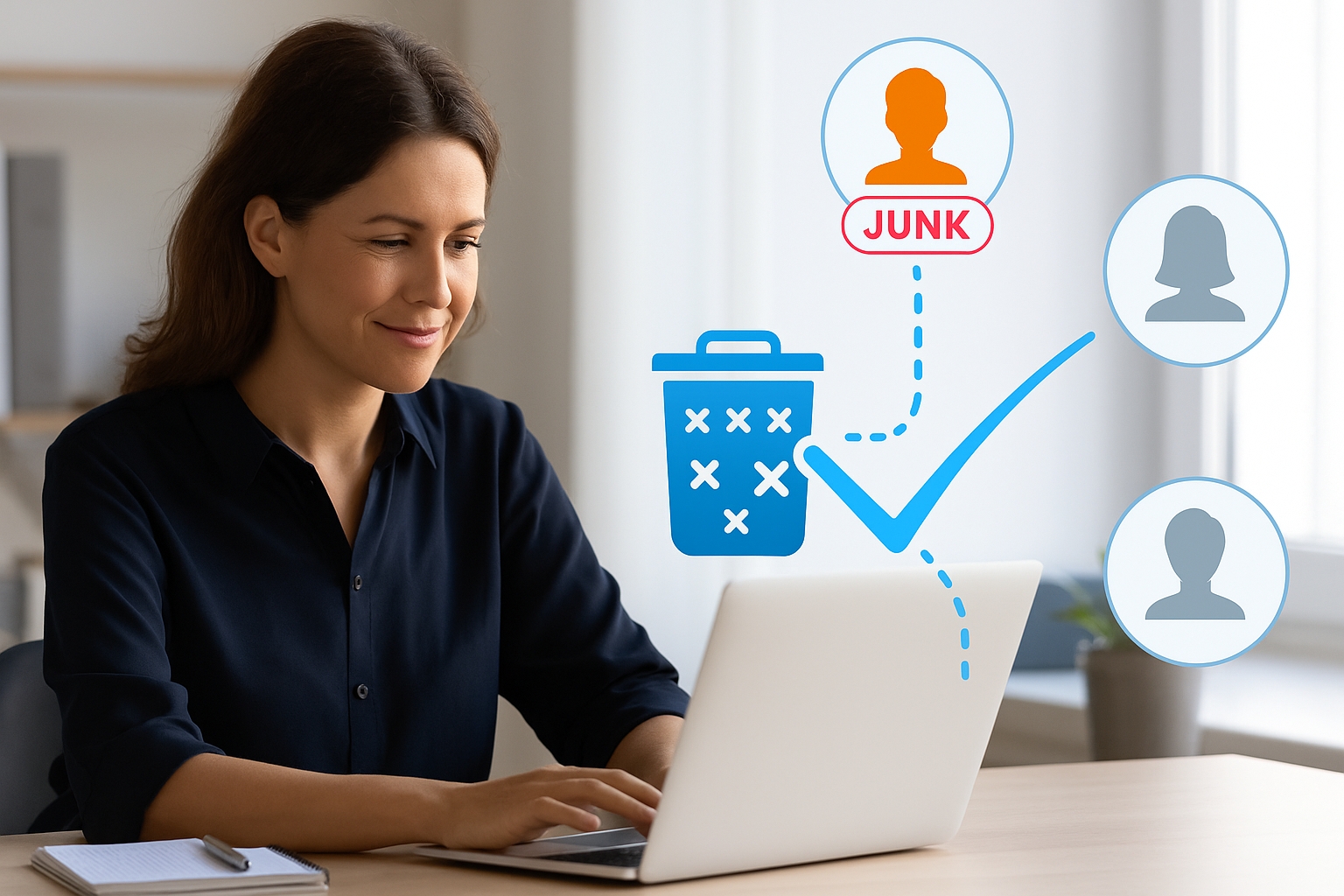 How AI Eliminates Spam and Junk Applications in High-Volume Hiring