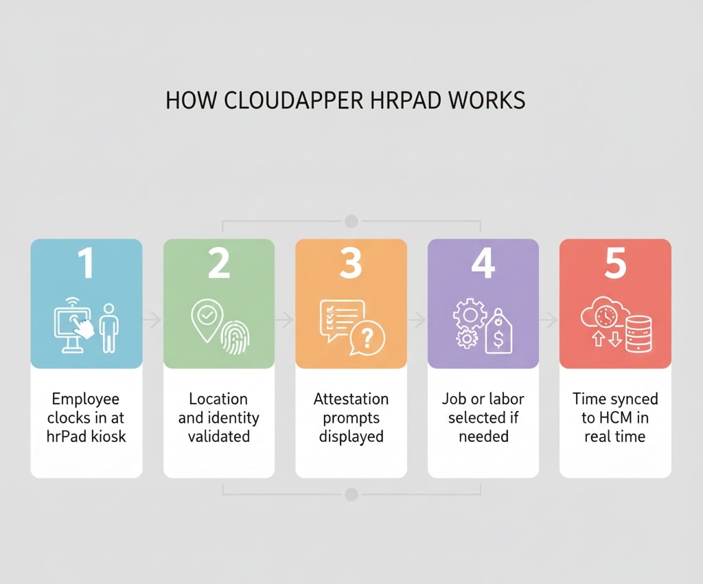 How CloudApper hrPad Works