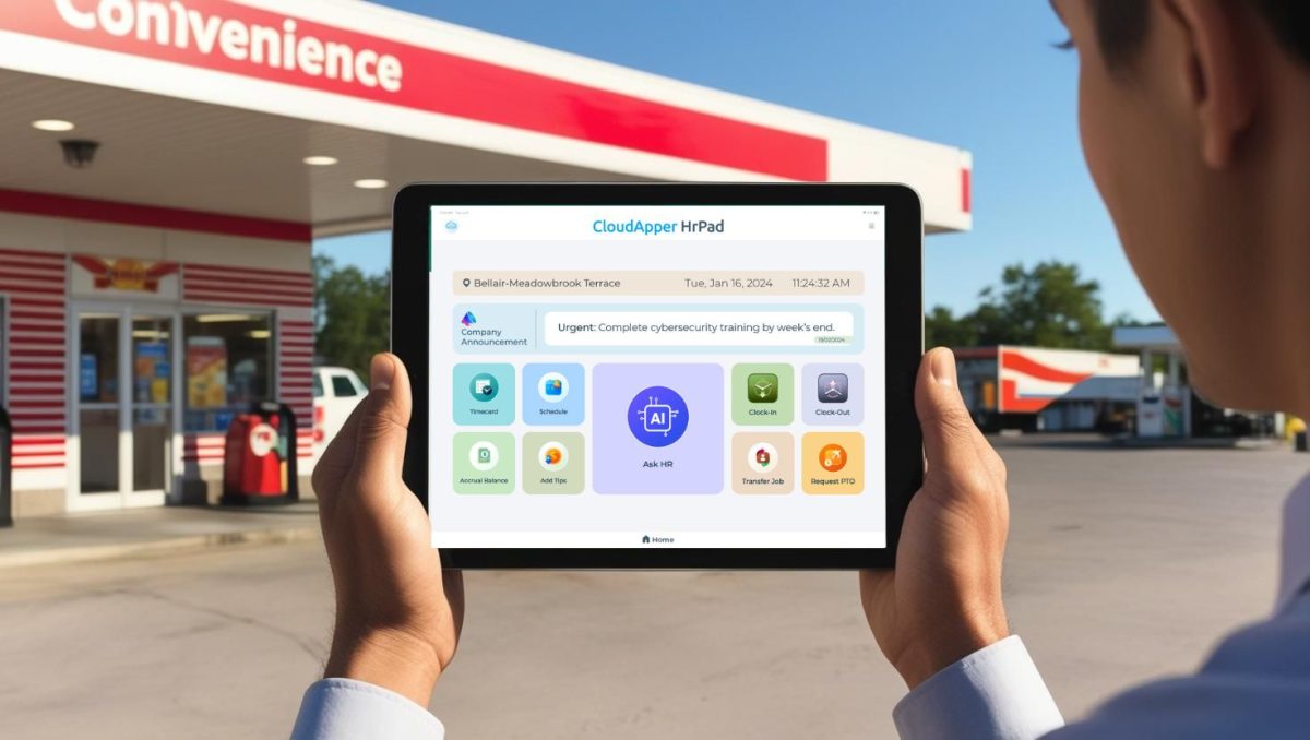 Track Field Employee Mileage in UKG CloudApper hrPad for Reimbursements in Convenience Retail