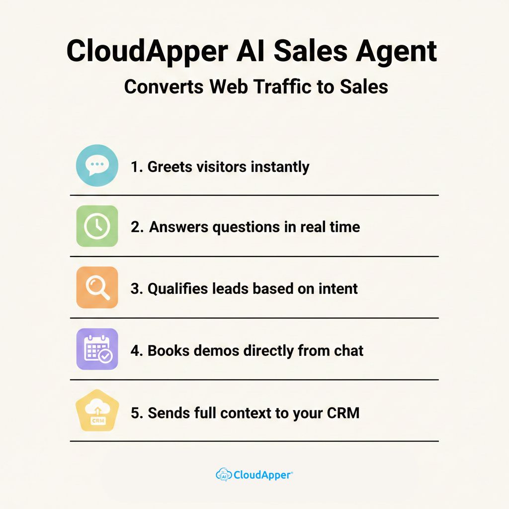 how_cloudapper_ai_sales_agent_converts_web_traffic_to_sales