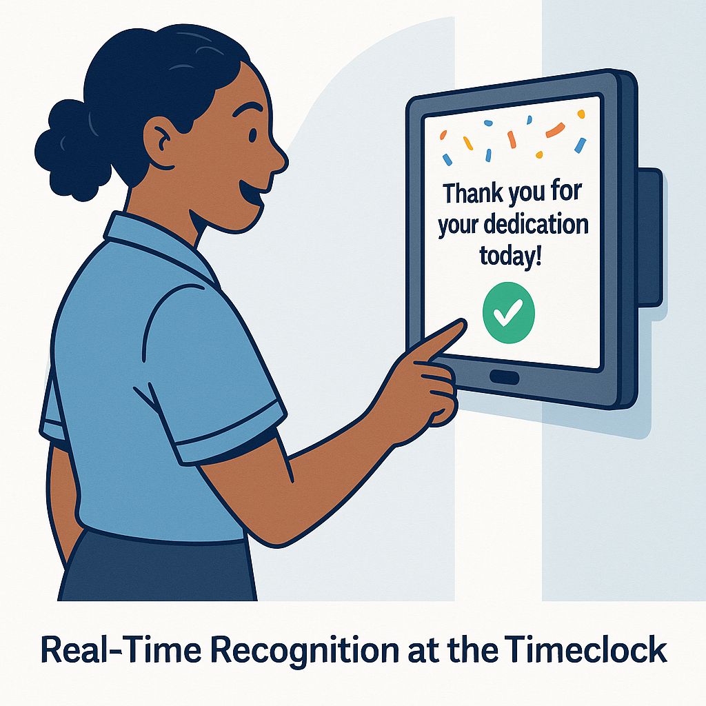 1. Recognize in Real Time—Where Employees Clock In and Out