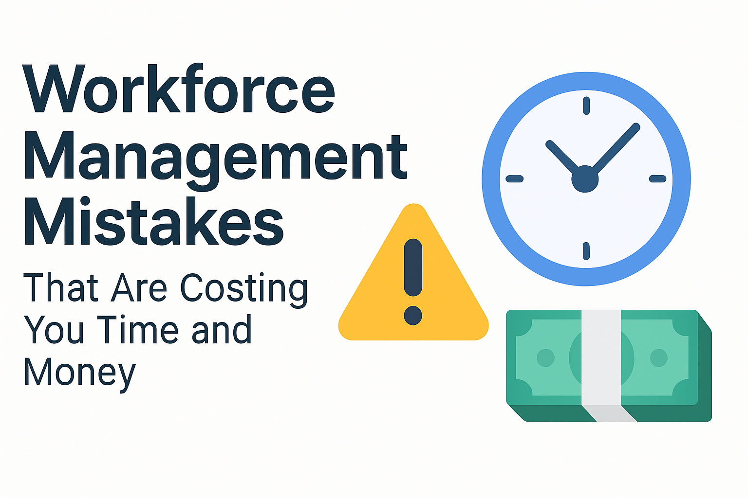 Workforce Management Mistakes That Are Costing You Time and Money