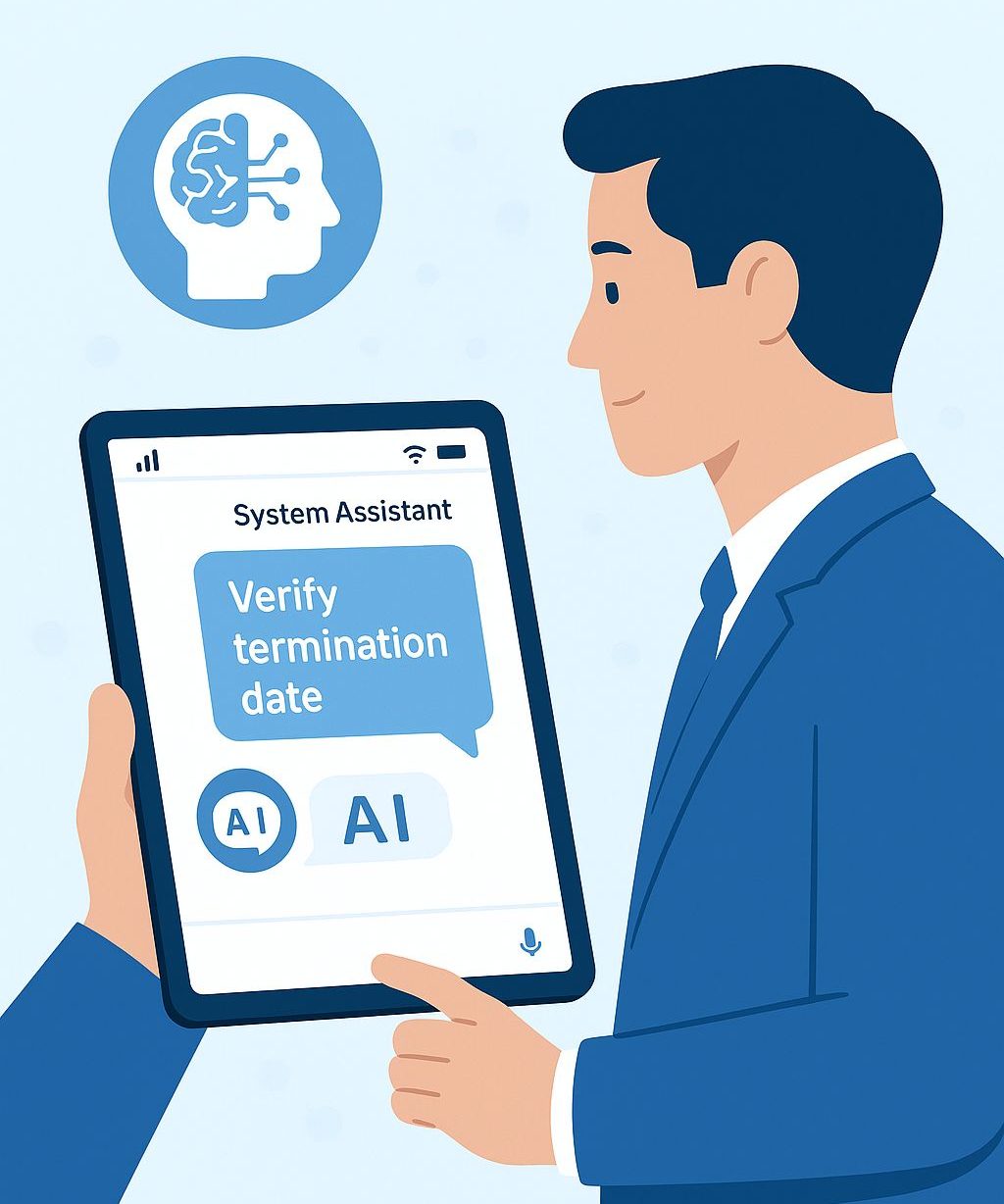 Third, hrPad’s AI-powered assistant provides guidance and proactive notifications.