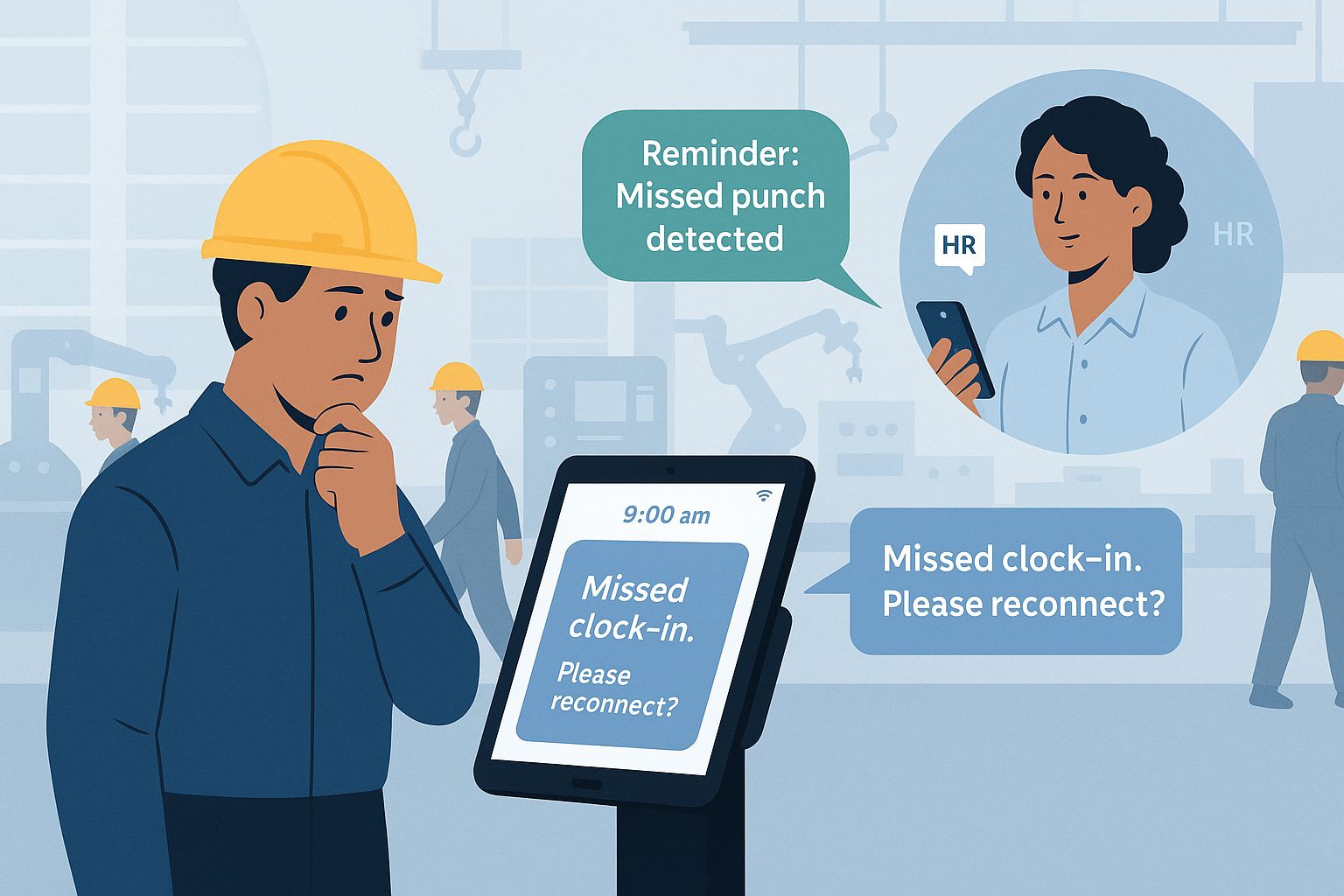How CloudApper hrPad Streamlines Shift-Based HR in Manufacturing with AI and Real-Time Alerts