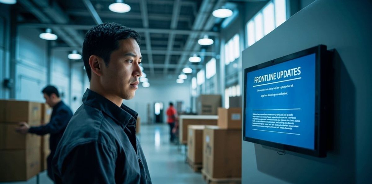 Why 90% of Frontline Updates Get Ignored by Deskless Workers (And How CloudApper hrPad Changes That)
