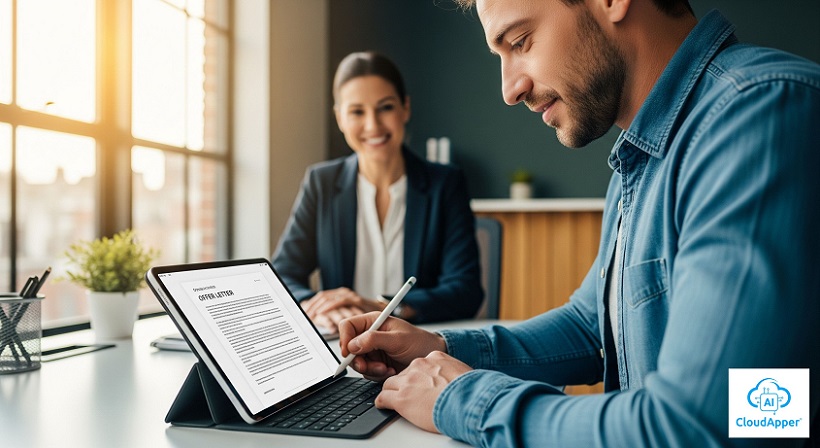 Automating Offer Letter Generation with AI Recruiter