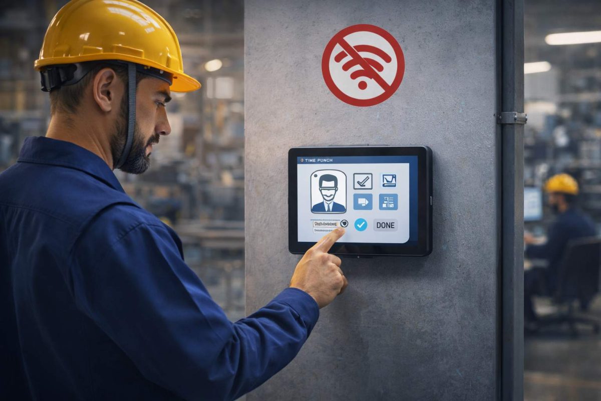 Capture Offline Time Punches for Workday in Low Connectivity Manufacturing Sites