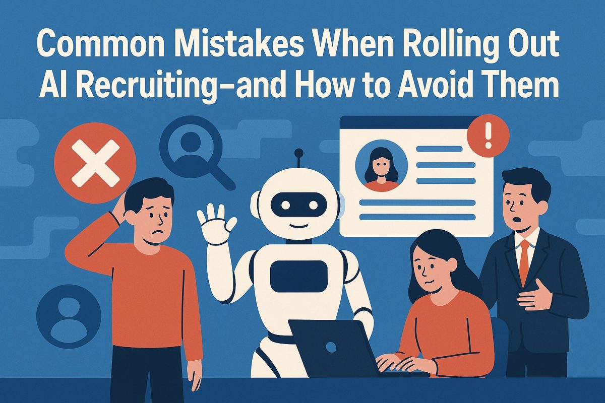 Common Mistakes When Rolling Out AI Recruiting—and How to Avoid Them