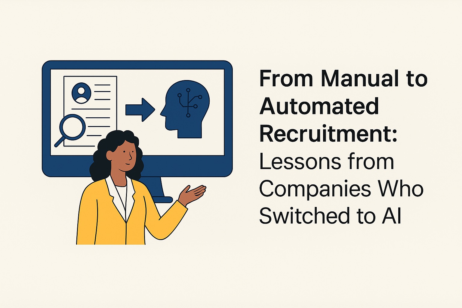 From Manual to Automated Recruitment: Lessons from Companies Who Switched to AI