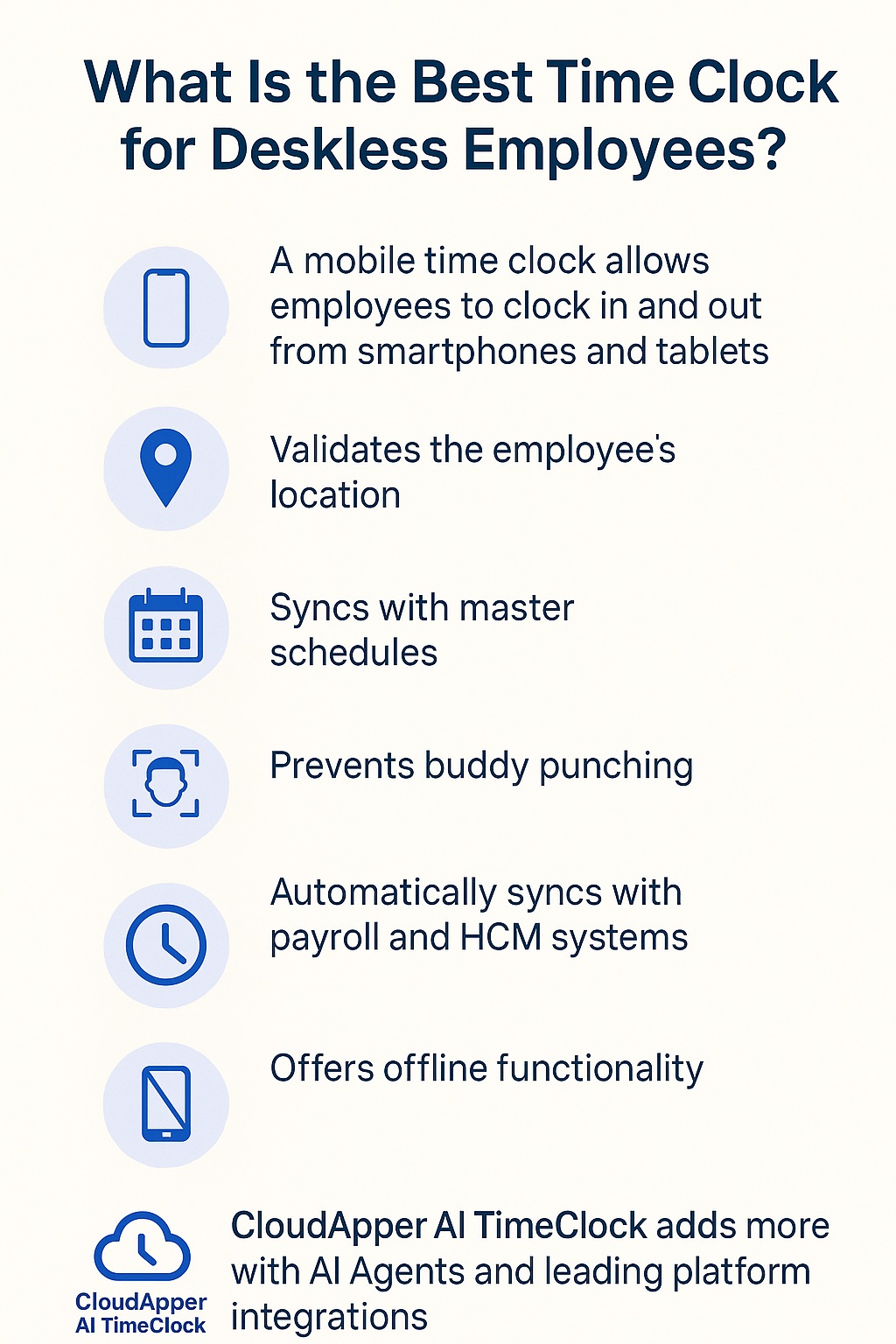 Infographic What Is the Best Time Clock for Deskless Employees