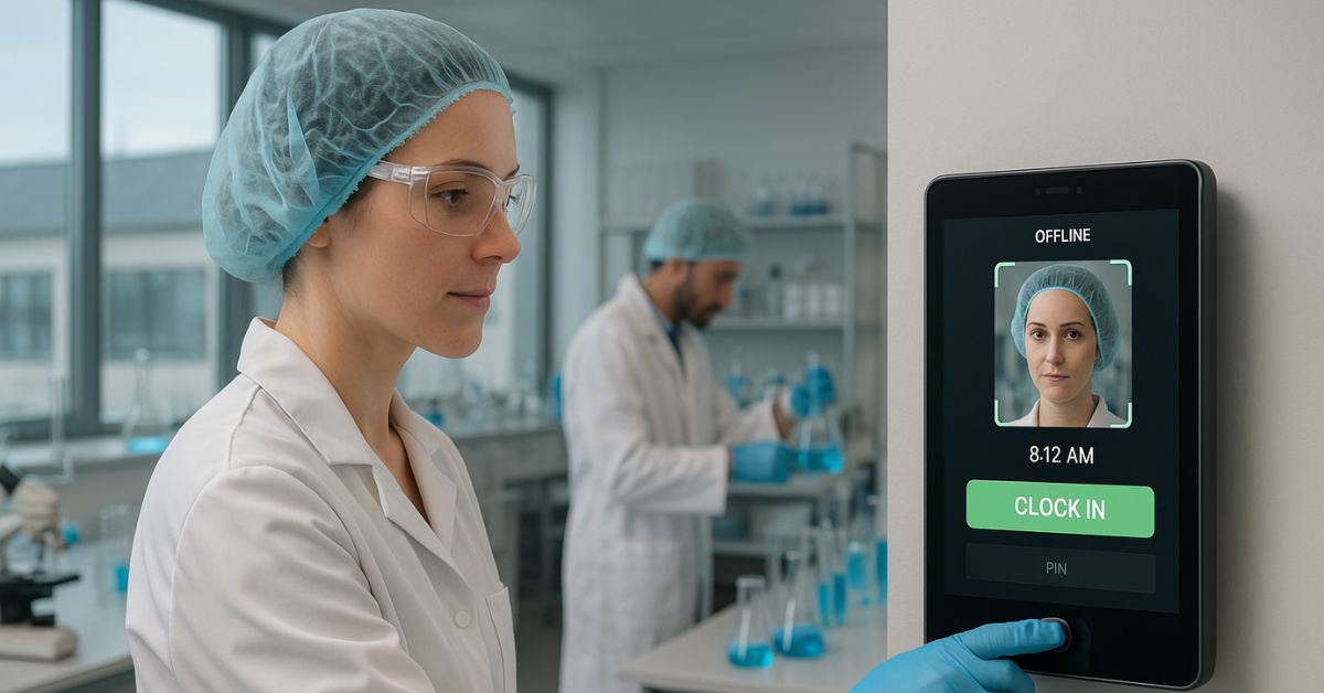 Offline But Secure: How AI-Powered Time Clocks Keep Labs Running Without Wi-Fi