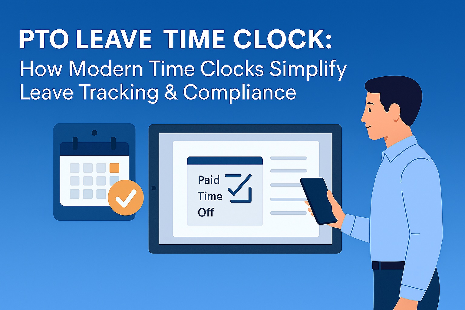 PTO Leave Time Clock: How Modern Time Clocks Simplify Leave Tracking & Compliance