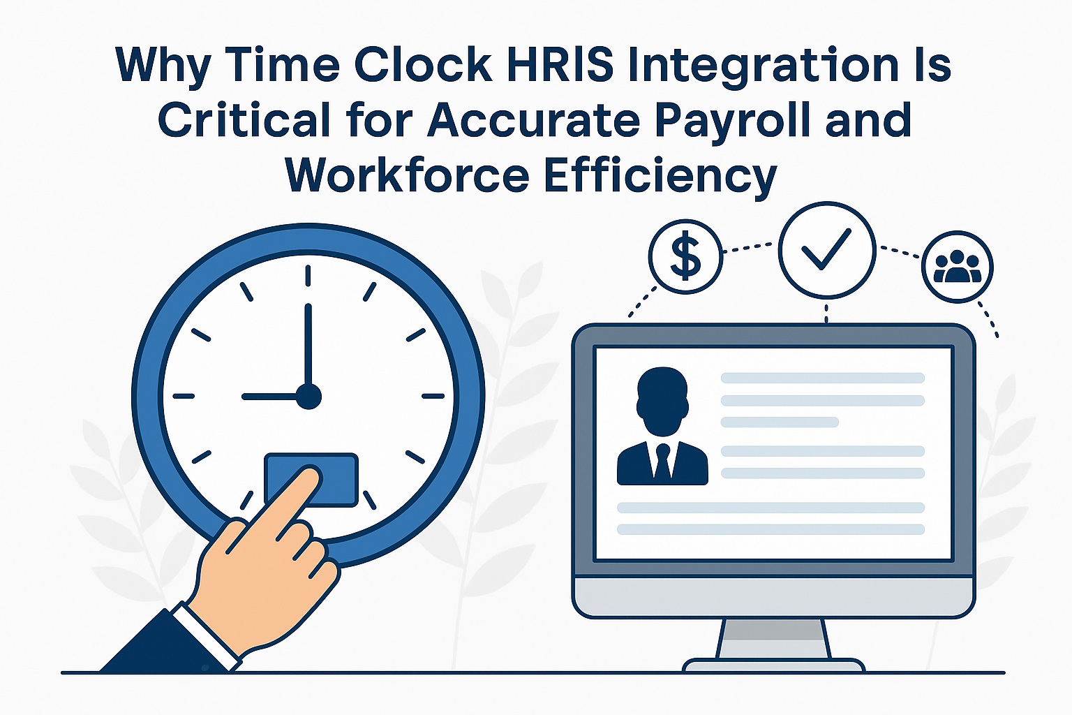 Why Time Clock HRIS Integration Is Critical for Accurate Payroll and Workforce Efficiency