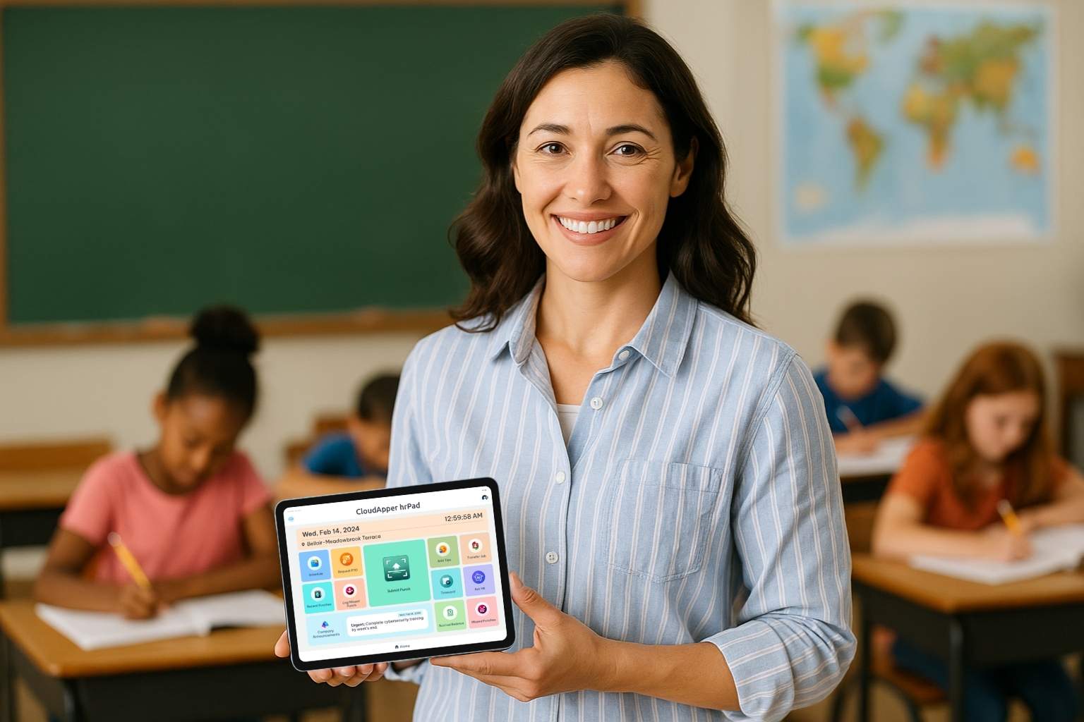 Solving the Substitute Shortage: How CloudApper hrPad is Fixing Absence Coverage in K–12 Education