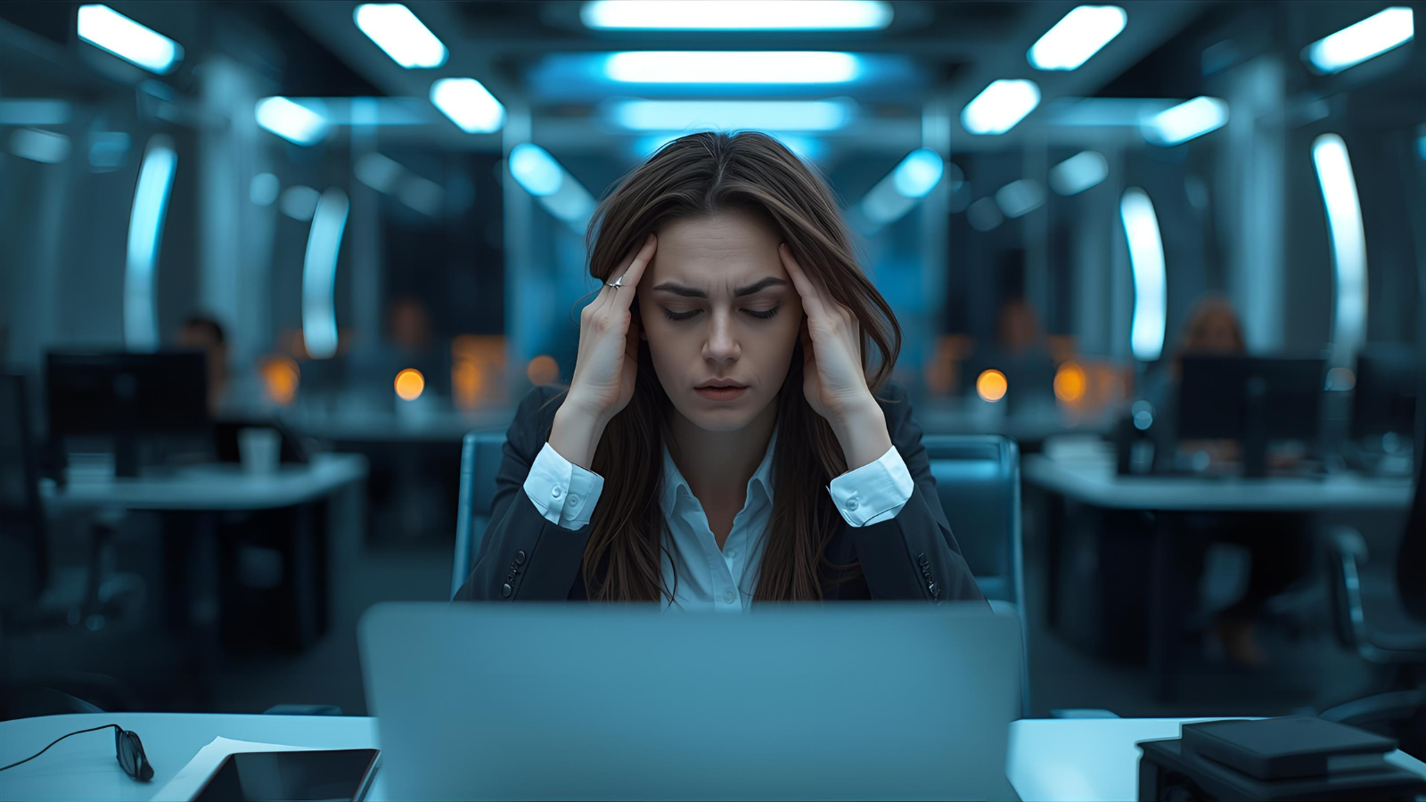 Stressed Recruiter Trying to Identify Real Resume VS AI-Generated Resume