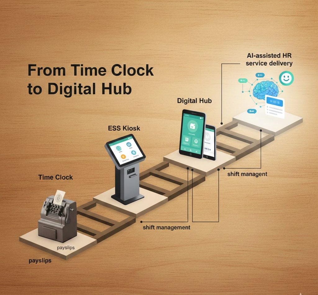 From Time Clock to Digital Hub