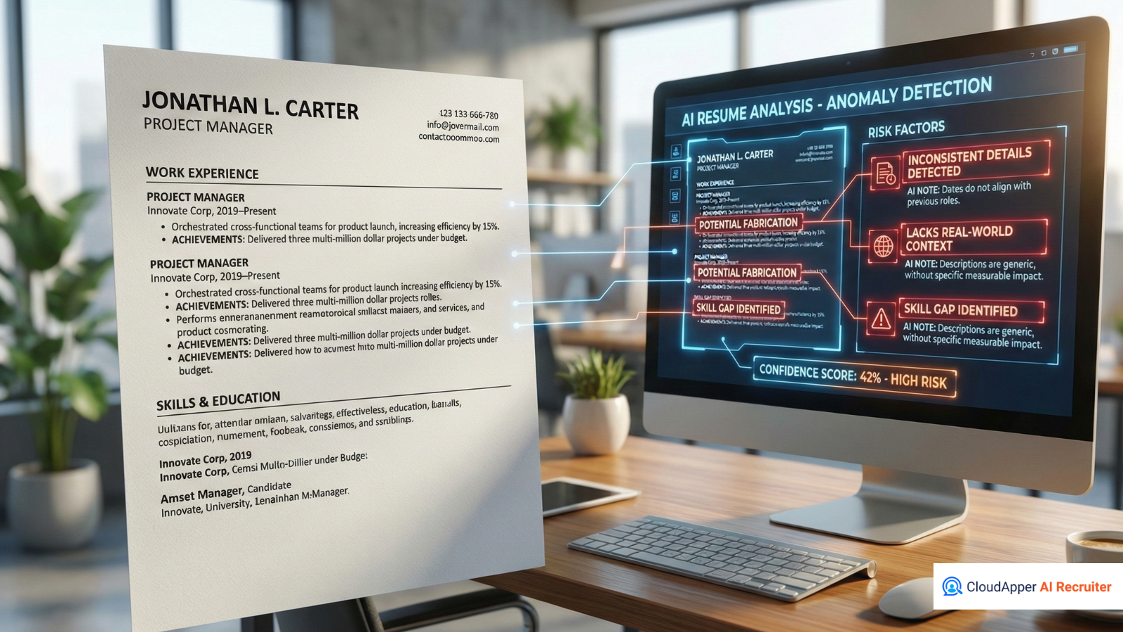 Identify Real Talent with CloudApper AI