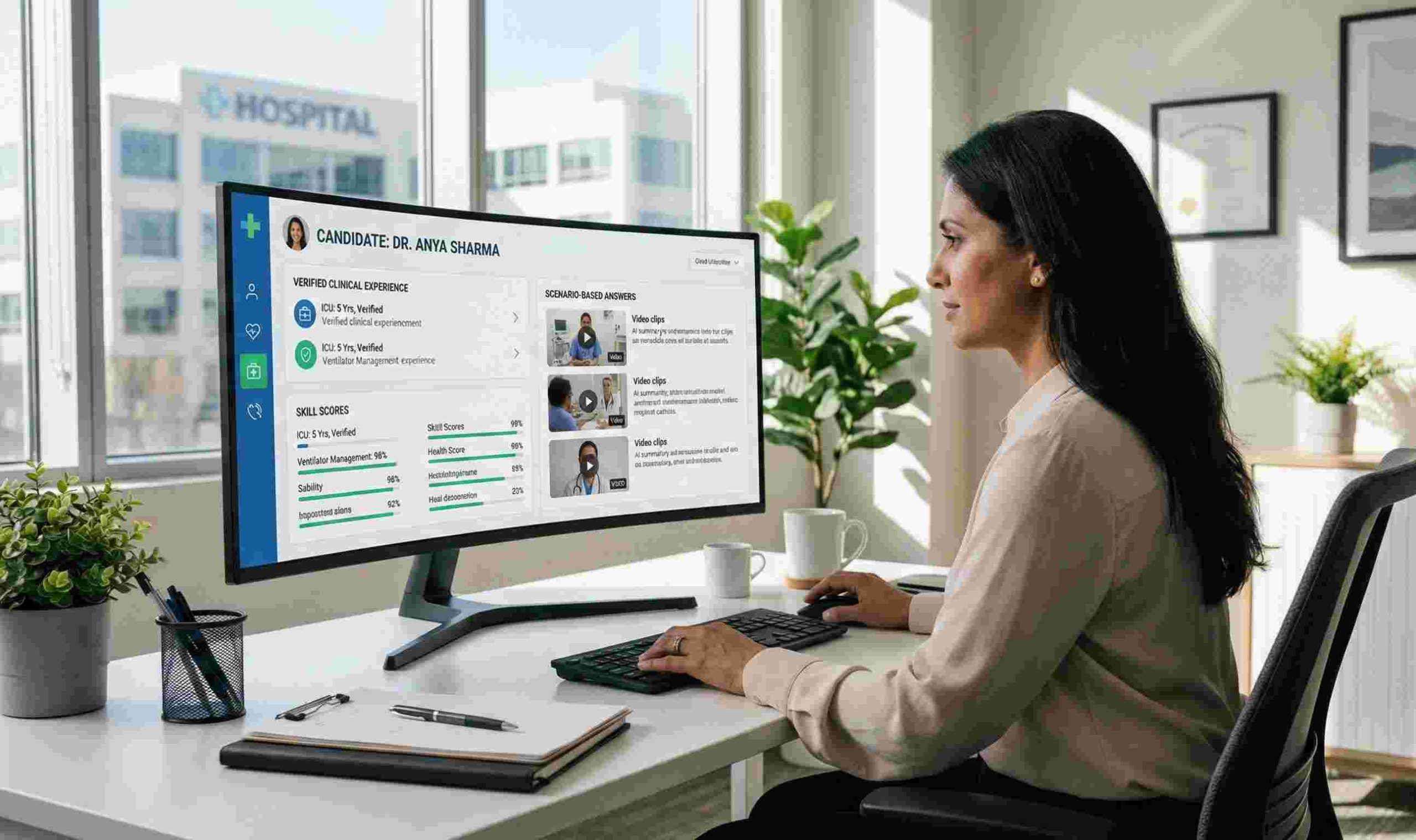 Verify Clinical Experience with AI Recruiter