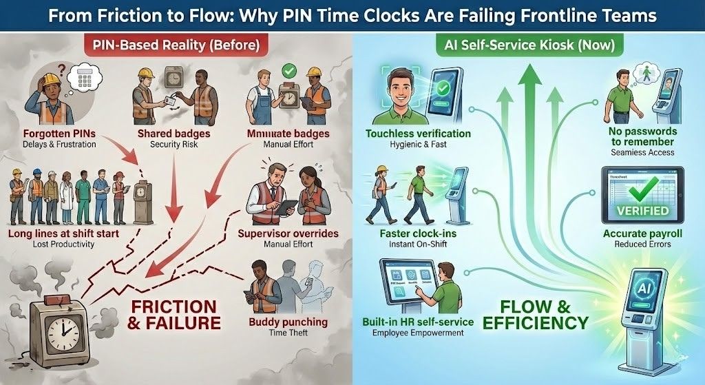 From Friction to Flow Why PIN Time Clocks Are Failing