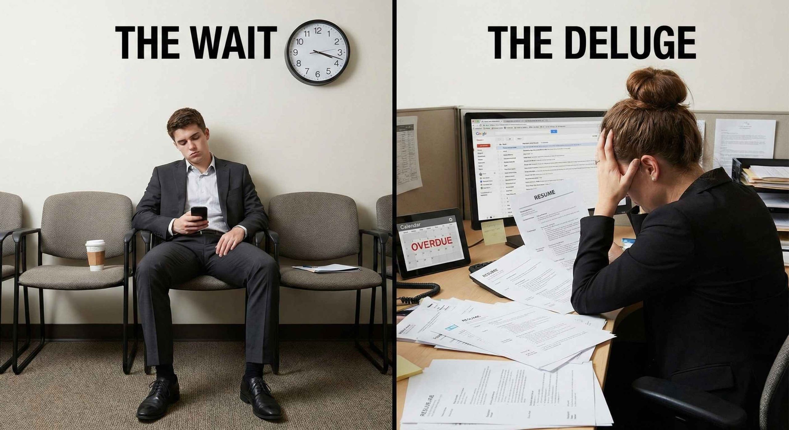 Delayed recruitment screening causing candidate disengagement and loss of trust