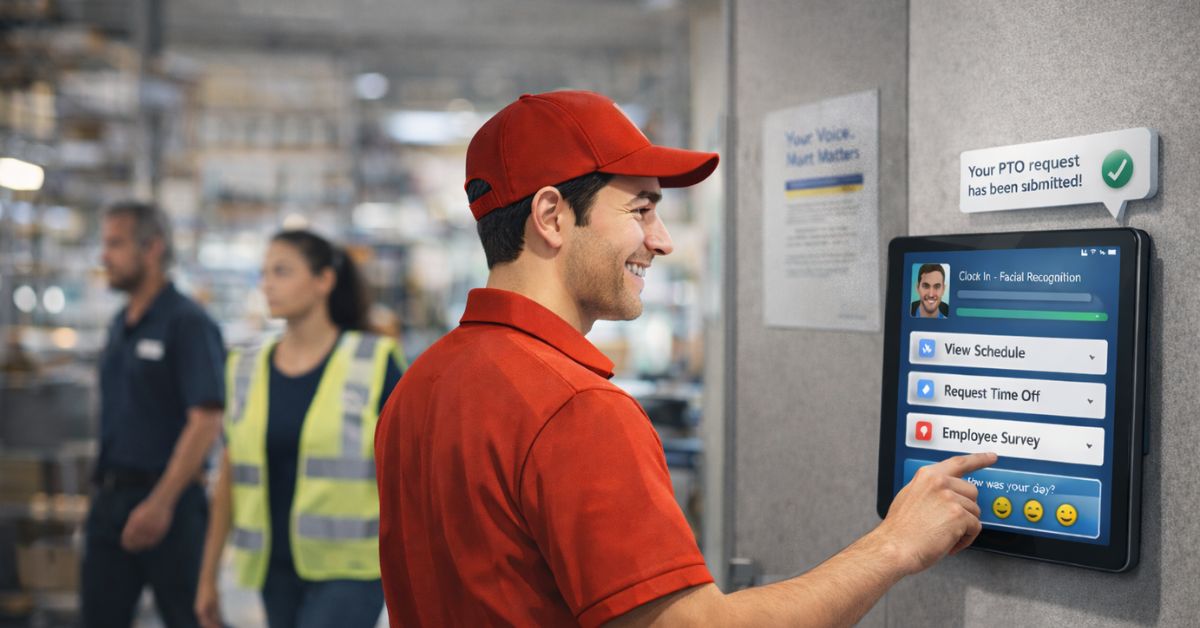 How Time Clocks Shape the Frontline Digital Employee Experience