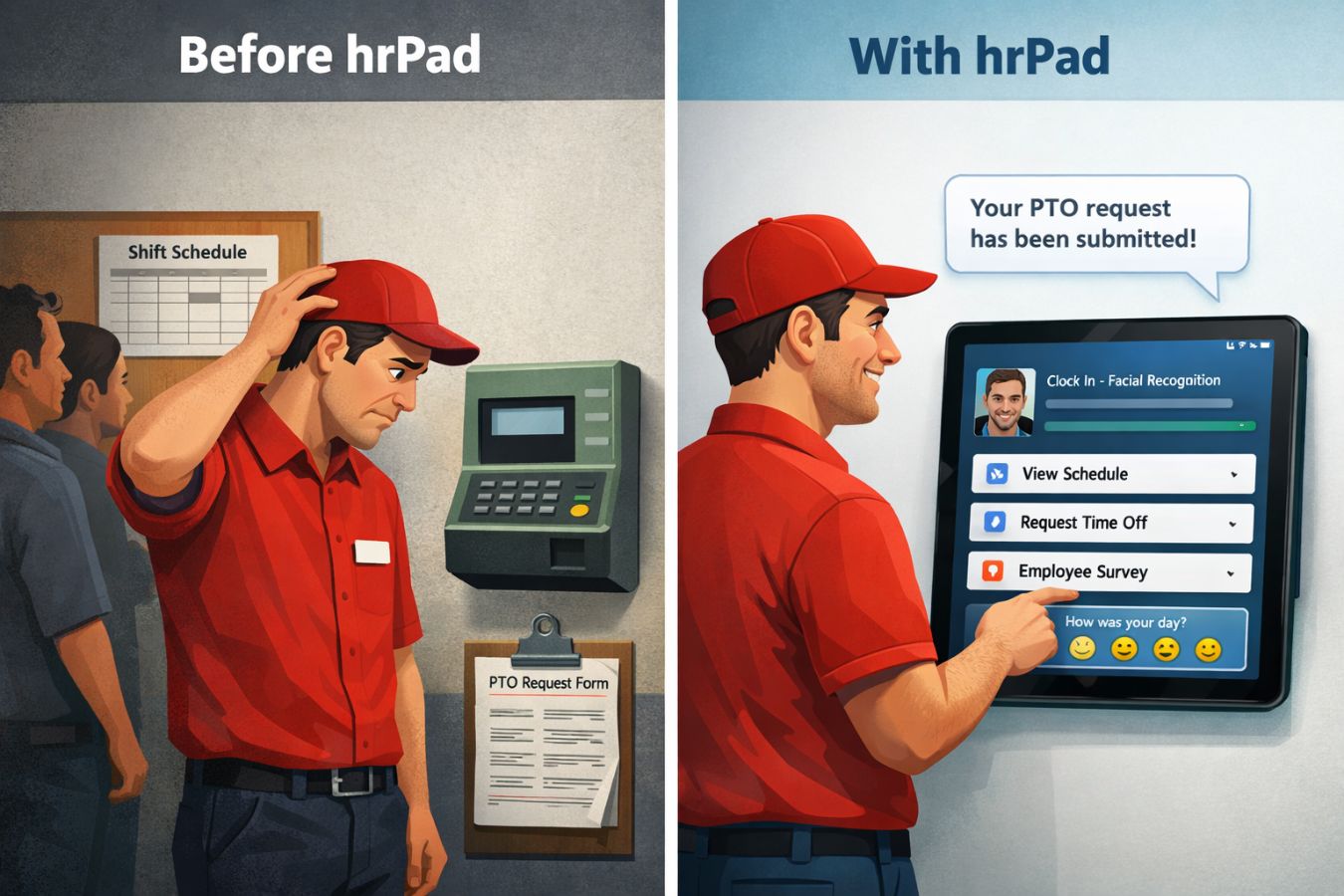How hrPad Turns the Time Clock into a DEX Engine
