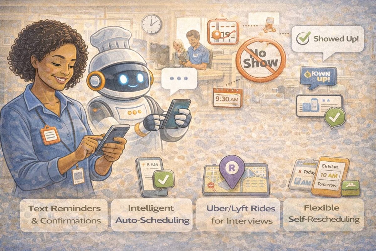 How to Eliminate Interview No-Shows in High-Volume Hourly Recruiting