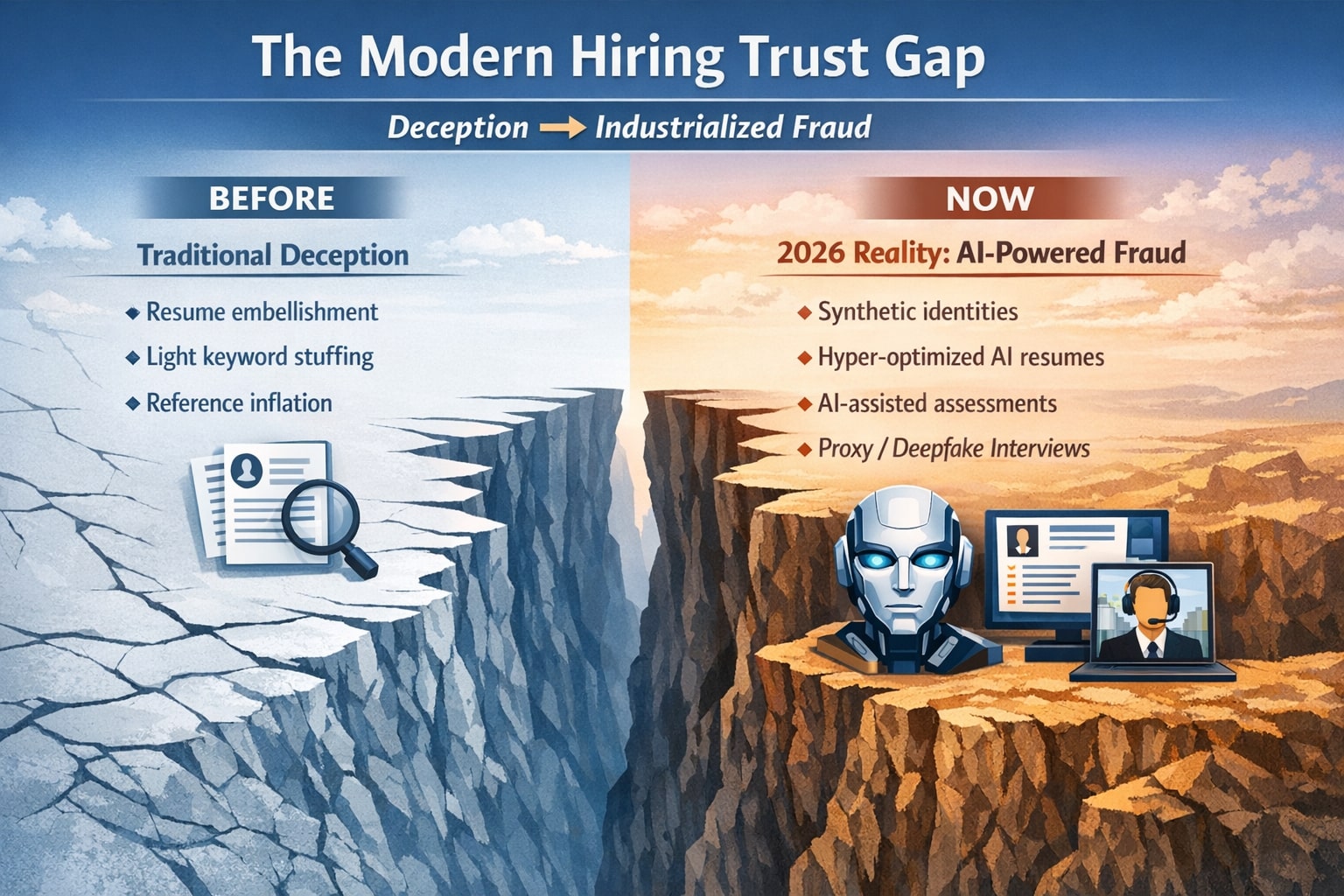 Modern Hiring Trust Gap