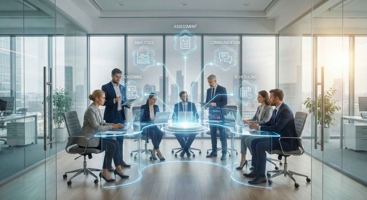 Multi-Agent AI For Talent Acquisition system with specialized recruiting agents