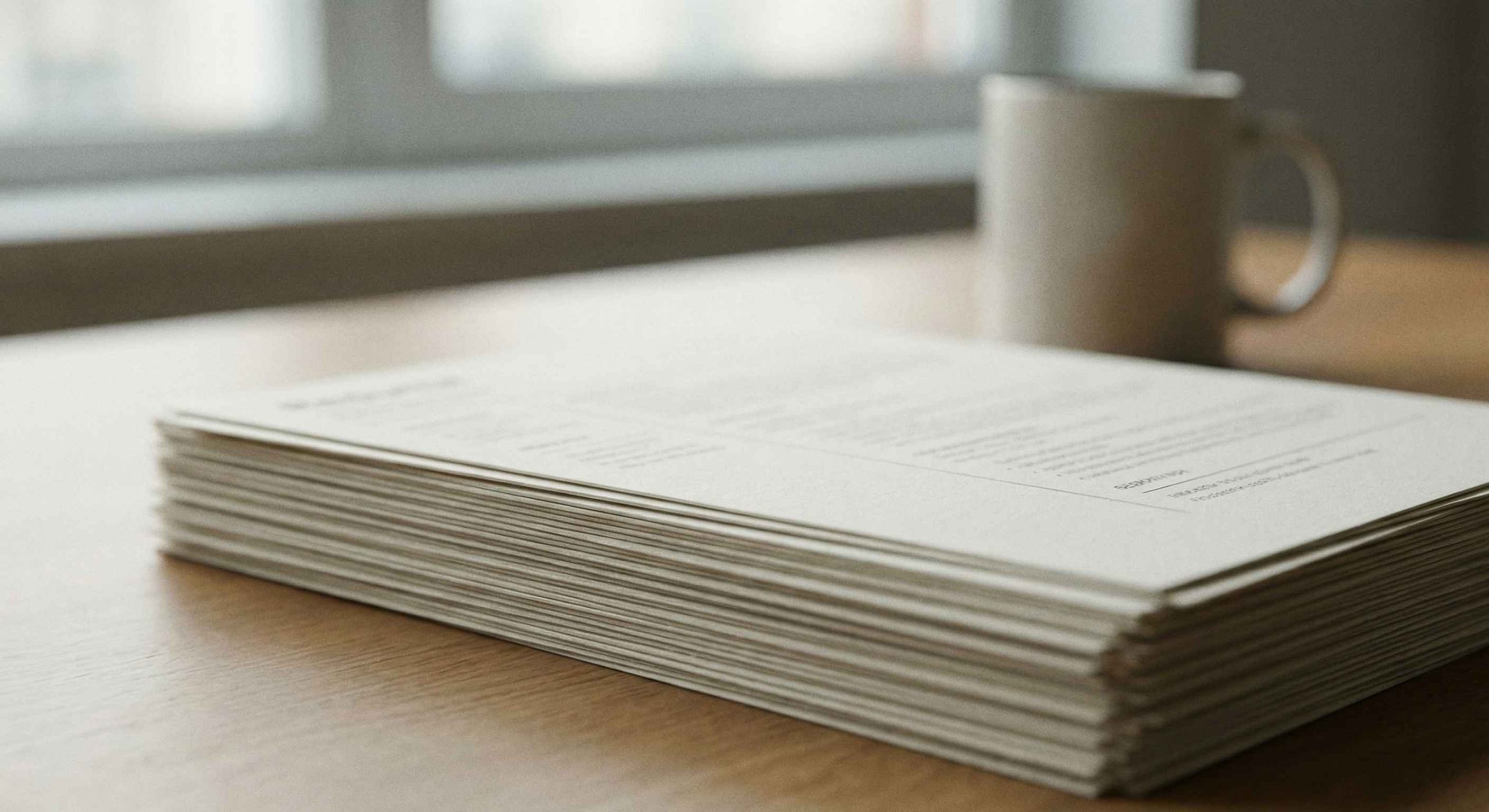 Resume Volume Without Meaningful Signal