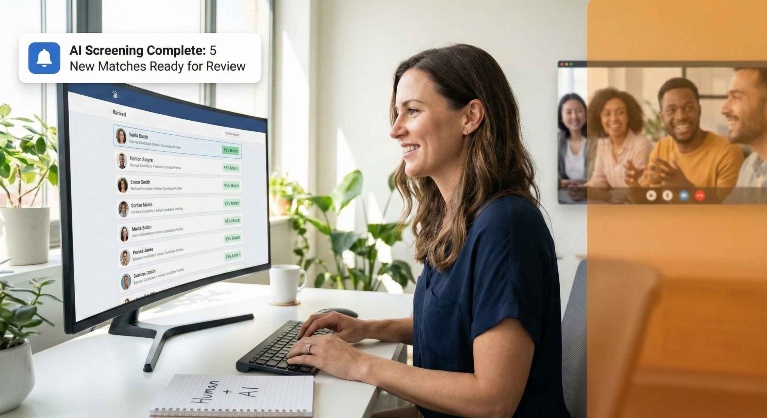 Psychology of the Ghosted Candidate resolved through fast AI-driven resume screening
