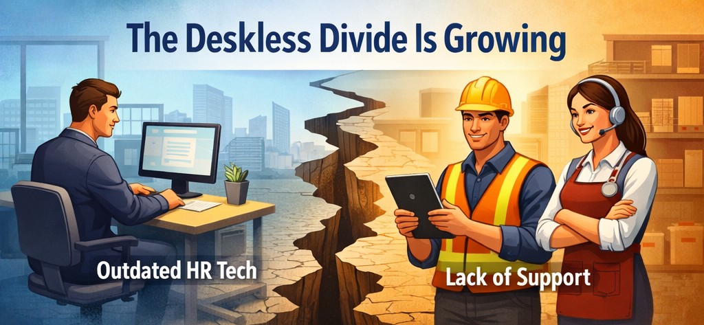 The Deskless Divide Is Growing