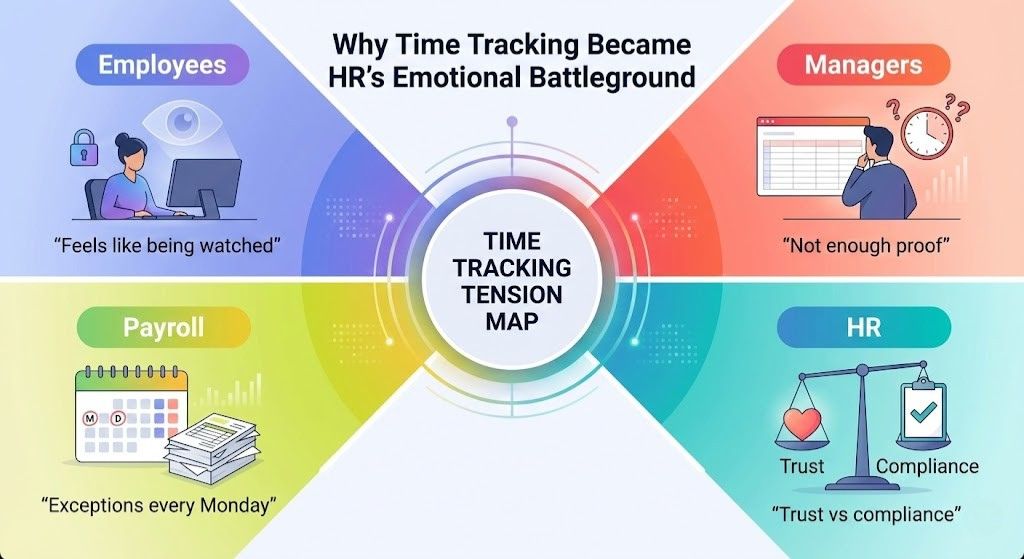 Time Tracking Tension Map