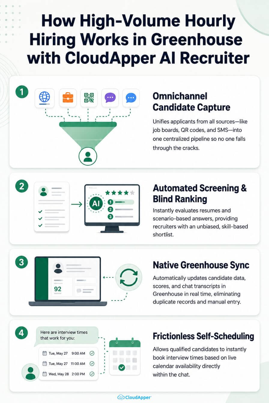 how_high-volume_hourly_hiring_works_in_greenhouse_with_cloudapper_ai_recruiter