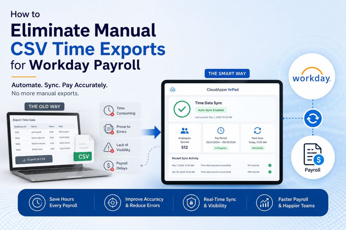 How to Eliminate Manual CSV Time Exports for Workday Payroll