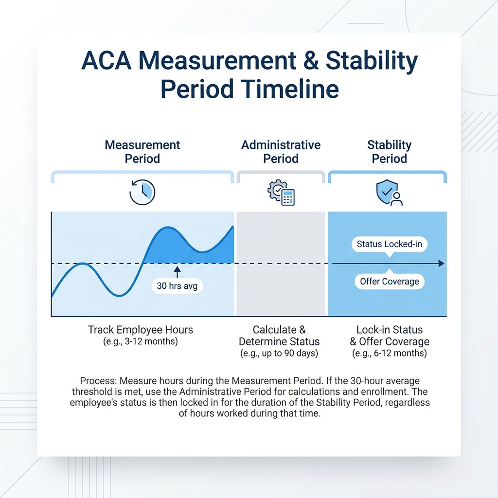 ACA measurement period and stability period timeline diagram