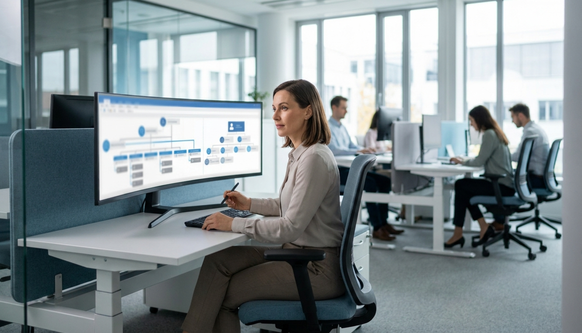 HR admin reviewing manager delegation coverage in Workday