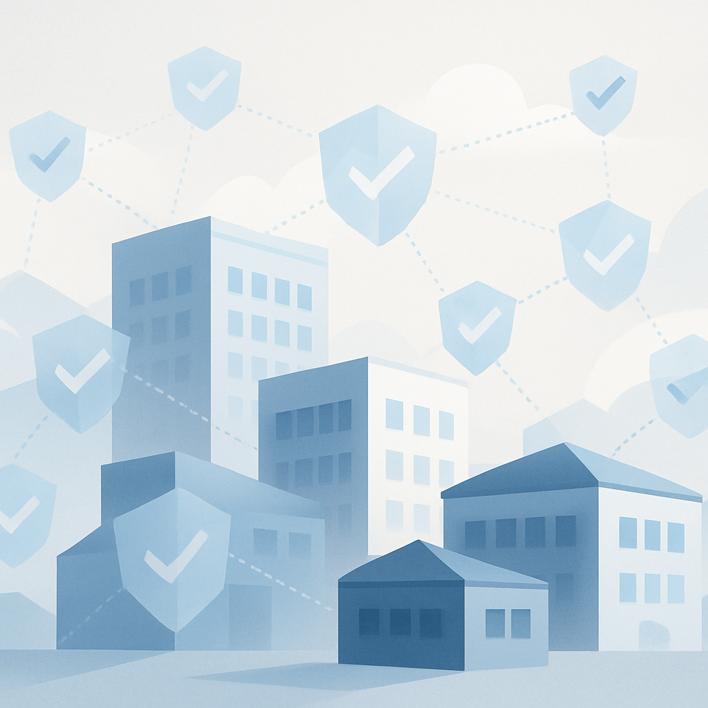 Decentralized I-9 verification across multiple locations