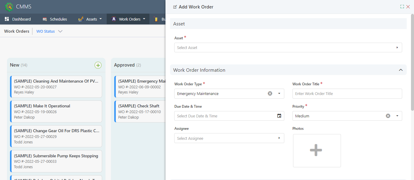 cmms-managing-work-order